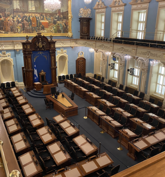 Salon Bleu - Por William Zimmermann (Québec em Foco)