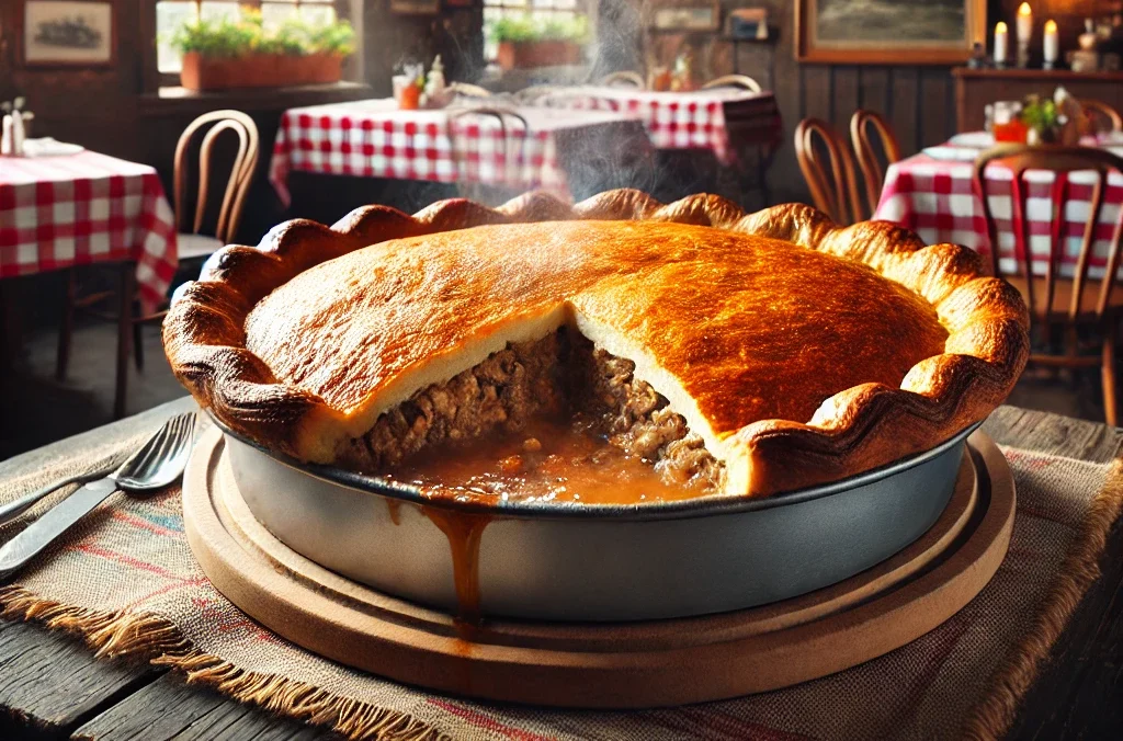 Tourtière, prato típico du Lac Saint-Jean